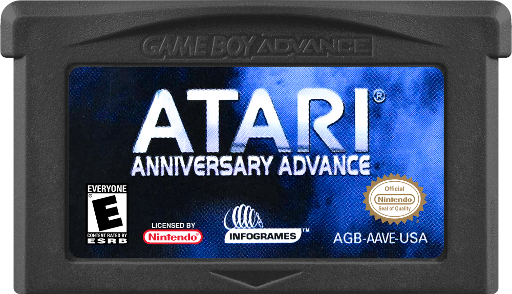 Atari Anniversary Advance media 2 for GameBoy Advance